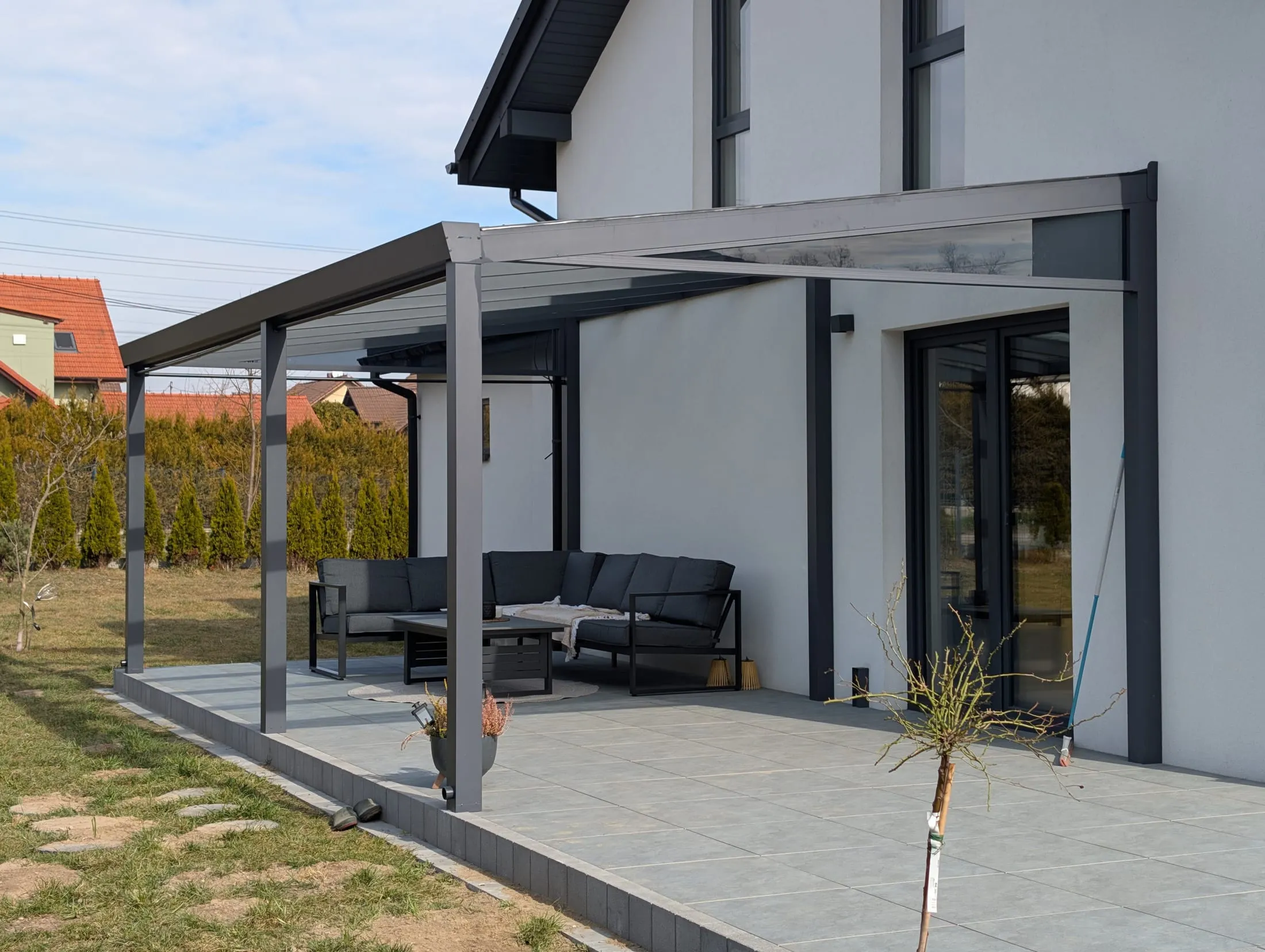 Zadaszenie tarasowe w Jankowice