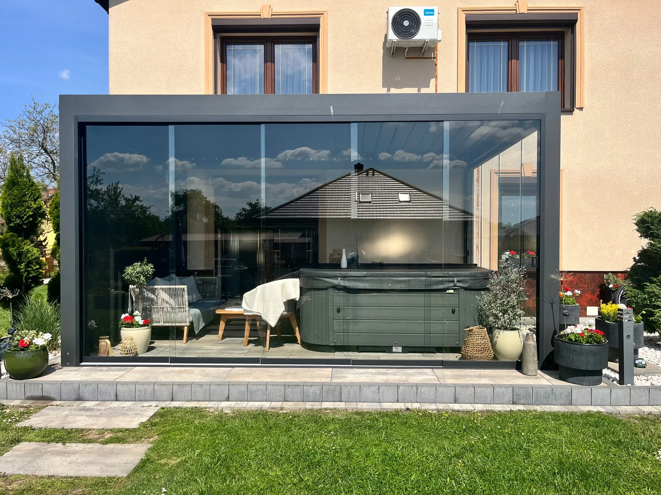 Pergola aluminiowa w Pawłowice